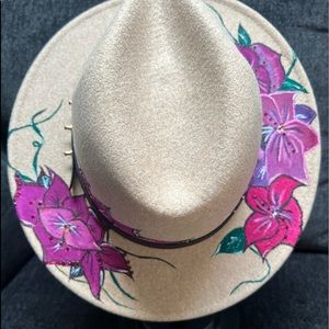 Beautiful Hand Painted hat
